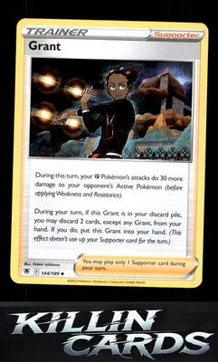 Grant 144/189 Pokemon Uncommon SWSH10: Astral Radiance Card NM
