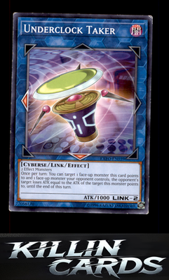 Underclock Taker EXFO-EN039 YuGiOh Common Extreme Force Card NM