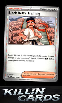 Black Belt's Training - 098/131 098/131 Pokemon Common SV: Prismatic Evolutions