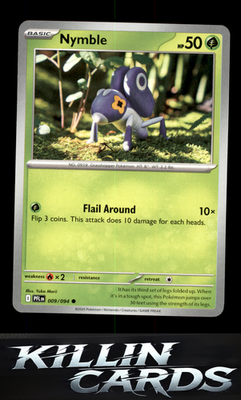 Nymble - 009/094 009/094 Pokemon Common ME02: Phantasmal Flames Card NM
