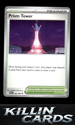 Prism Tower - 080/086 080/086 Pokemon Uncommon ME04: Chaos Rising Card NM