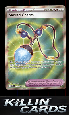 Sacred Charm - 122/094 122/094 Pokemon Ultra Rare ME02: Phantasmal Flames Card N