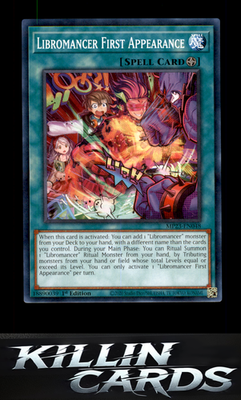 1st Edition Libromancer First Appearance MP23-EN048 YuGiOh Common 25th Anniversa