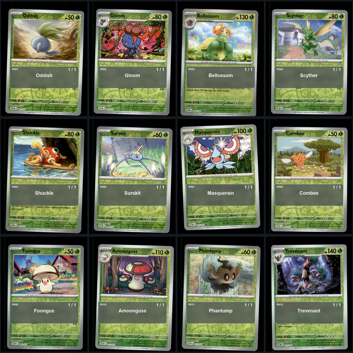 Pokemon TCG SV03: Obsidian Flames Reverse Holo Master Set 163 Reverse Holo Card