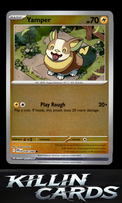 Reverse Holofoil Yamper - 030/094 030/094 Pokemon Common ME02: Phantasmal Flames