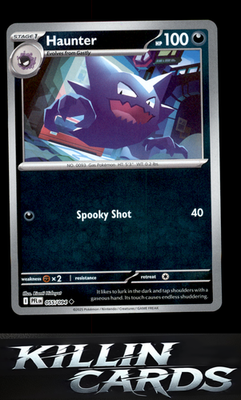 Reverse Holofoil Haunter - 055/094 055/094 Pokemon Uncommon ME02: Phantasmal Fla
