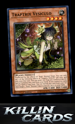 1st Edition Traptrix Vesiculo SDBT-EN008 YuGiOh Common Structure Deck: Beware of