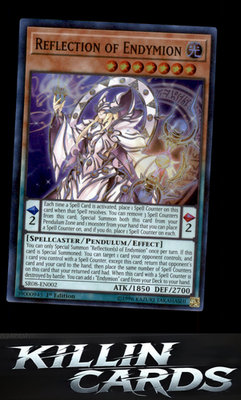 1st Edition Reflection of Endymion SR08-EN002 YuGiOh Super Rare Structure Deck: