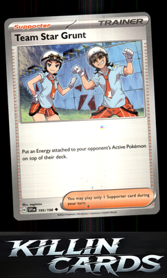 Team Star Grunt - 195/198 195/198 Pokemon Uncommon SV01: Scarlet & Violet Base S