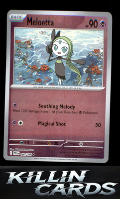 Meloetta 040/094 Pokemon Uncommon ME02: Phantasmal Flames Card NM