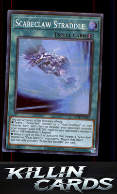1st Edition Scareclaw Straddle POTE-EN059 YuGiOh Super Rare Power of the Element