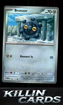 Bronzor (Poke Ball Pattern) 066/131 Pokemon Common SV: Prismatic Evolutions Card