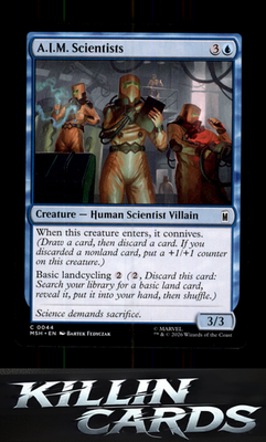 A.I.M. Scientists 44 Magic C Marvel Super Heroes Card NM