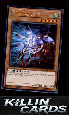 1st Edition Spell Canceller DUDE-EN032 YuGiOh Ultra Rare Duel Devastator Card NM