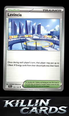 Levincia 150/159 Pokemon Uncommon SV09: Journey Together Card NM