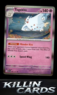 Togekiss - 082/217 082/217 Pokemon Rare ME: Ascended Heroes Card NM
