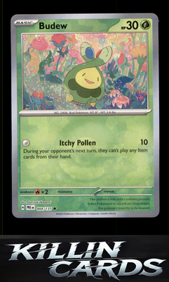Budew (Poke Ball Pattern) 004/131 Pokemon Common SV: Prismatic Evolutions Card N