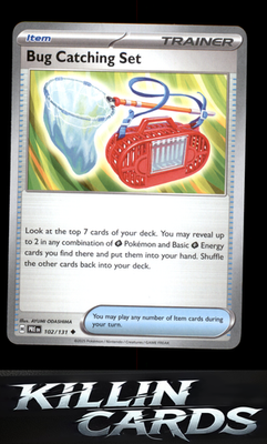 Bug Catching Set (Poke Ball Pattern) 102/131 Pokemon Uncommon SV: Prismatic Evol
