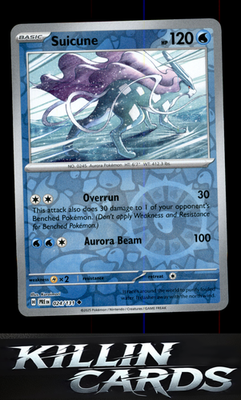 Reverse Holofoil Suicune 024/131 Pokemon Uncommon SV: Prismatic Evolutions Card