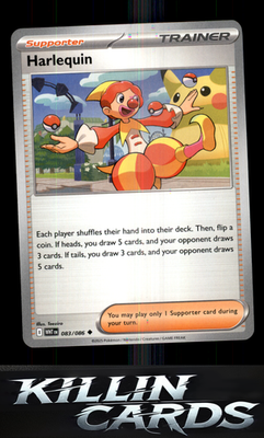 Harlequin 083/086 Pokemon Uncommon SV: White Flare Card NM