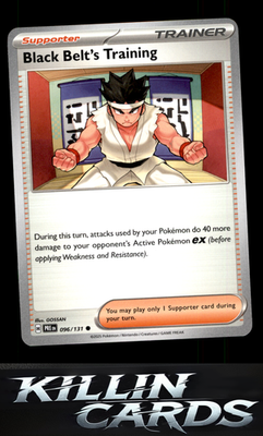 Black Belt's Training - 096/131 096/131 Pokemon Common SV: Prismatic Evolutions