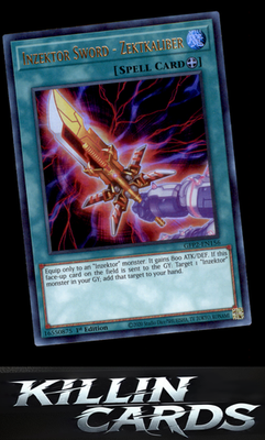 1st Edition Inzektor Sword - Zektkaliber GFP2-EN156 YuGiOh Ultra Rare Ghosts Fro
