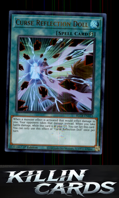 1st Edition Curse Reflection Doll BLCR-EN023 YuGiOh Ultra Rare Battles of Legend