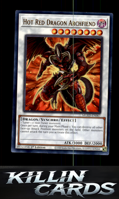1st Edition Hot Red Dragon Archfiend MGED-EN067 YuGiOh Rare Maximum Gold: El Dor