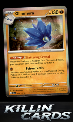 Glimmora 126/193 Pokemon Rare SV02: Paldea Evolved Card NM