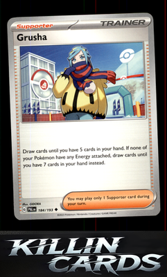 Grusha - 184/193 184/193 Pokemon Uncommon SV02: Paldea Evolved Card NM