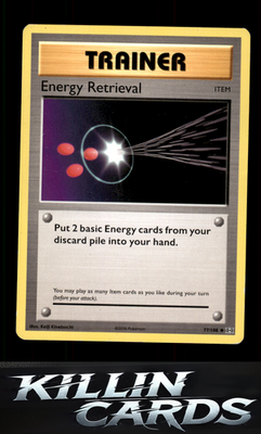 Energy Retrieval 77/108 Pokemon Uncommon XY - Evolutions Card LP