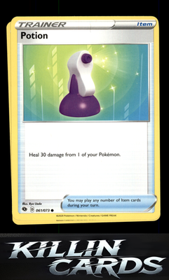 Potion 61/73 Pokemon Common Champion's Path Card NM