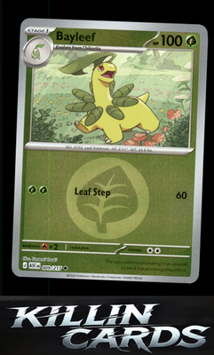 Reverse Holofoil Bayleef (Energy Symbol Pattern) 009/217 Pokemon Uncommon ME: As