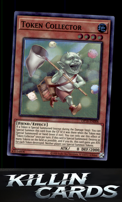 Token Collector OP18-EN008 YuGiOh Super Rare OTS Tournament Pack 18 Card NM