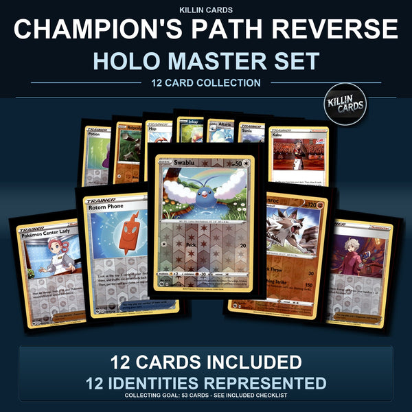 Pokemon TCG Champion's Path Reverse Holo Master Set 12 Reverse Holo Card