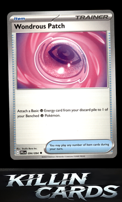 Wondrous Patch 094/094 Pokemon Uncommon ME02: Phantasmal Flames Card NM