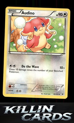 Audino 85/101 Pokemon Uncommon Noble Victories Card NM