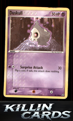 Duskull 50/108 Pokemon Common EX Power Keepers Card DM