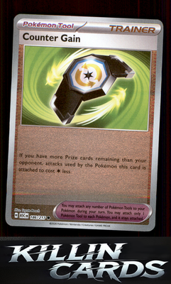 Reverse Holofoil Counter Gain - 186/217 186/217 Pokemon Common ME: Ascended Hero
