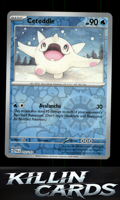 Reverse Holofoil Cetoddle - 053/193 053/193 Pokemon Common SV02: Paldea Evolved
