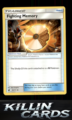 Fighting Memory 94/111 Pokemon Uncommon SM - Crimson Invasion Card NM