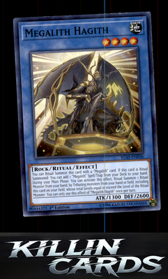 1st Edition Megalith Hagith IGAS-EN036 YuGiOh Common Ignition Assault Card NM