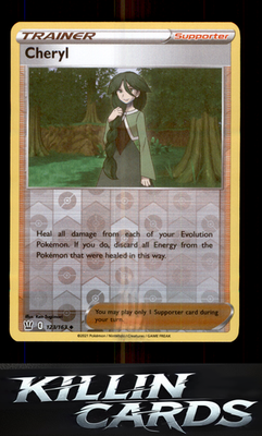 Cheryl 123/163 Pokemon Uncommon SWSH05: Battle Styles Card NM