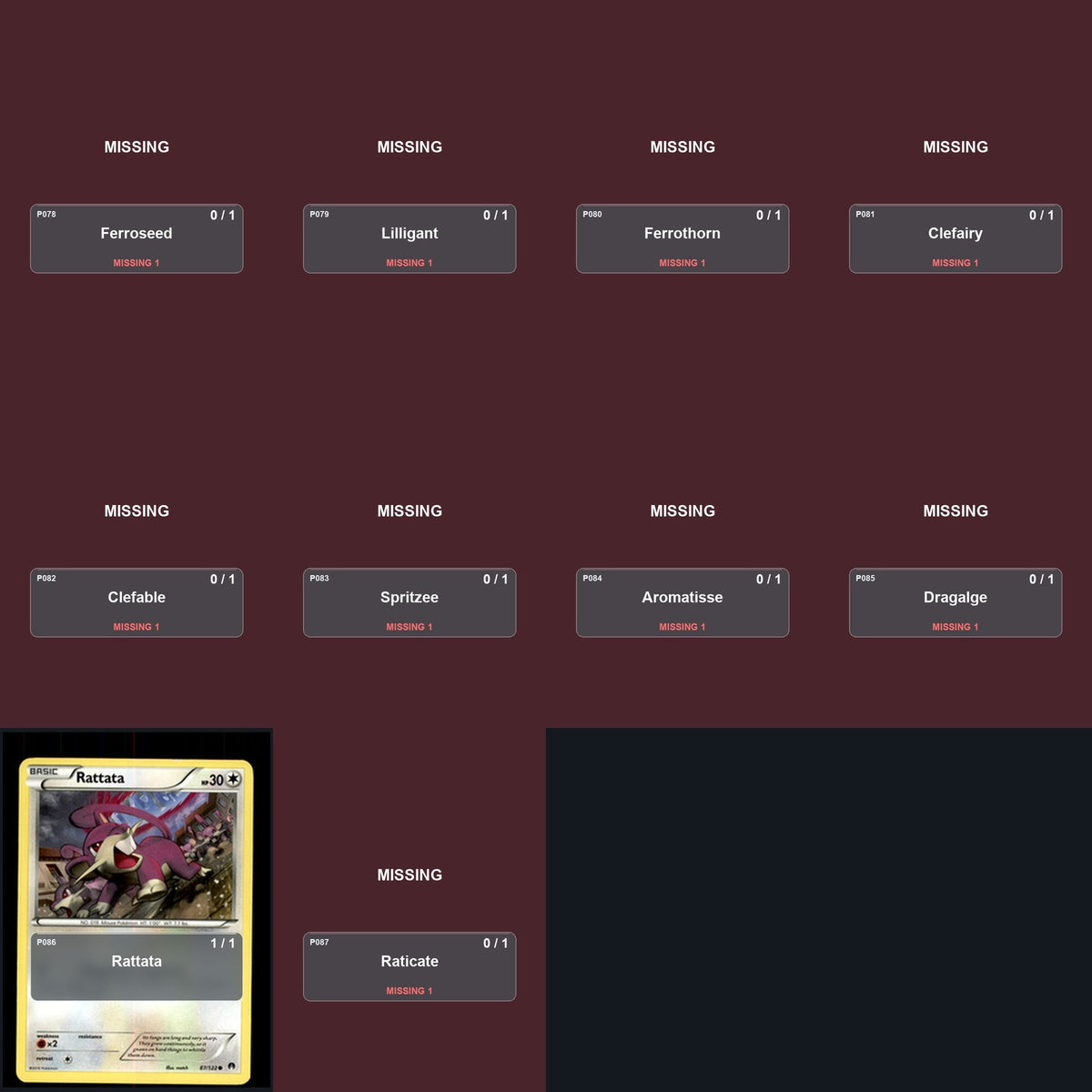 Pokemon TCG XY - BREAKpoint C/UC/R Standard Set 25 Cards