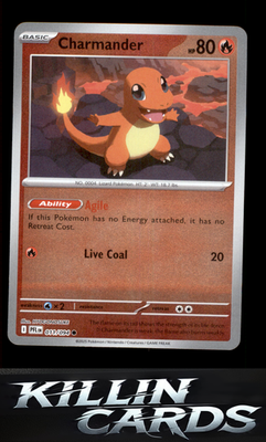 Charmander 011/094 Pokemon Common ME02: Phantasmal Flames Card NM