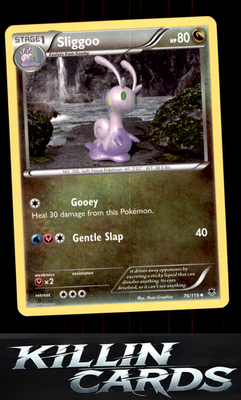 Sliggoo 76/119 Pokemon Uncommon XY - Phantom Forces Card NM