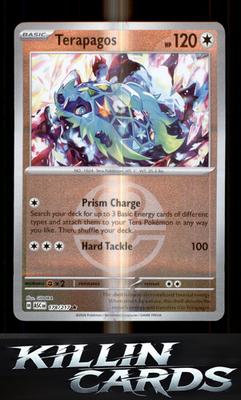 Reverse Holofoil Terapagos (Love Ball) 178/217 Pokemon Rare ME: Ascended Heroes