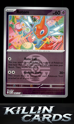 Reverse Holofoil Rotom (Dusk Ball) 092/217 Pokemon Common ME: Ascended Heroes Ca