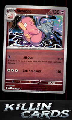 Reverse Holofoil Slowbro - 030/084 030/084 Pokemon Uncommon ME05: Pitch Black Ca