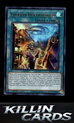 Therion Discolosseum DIFO-EN053 YuGiOh Ultra Rare Dimension Force Card NM